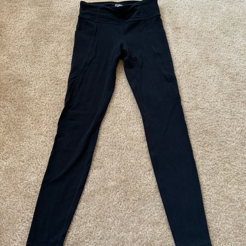 Girls Athleta leggings size M 8-10